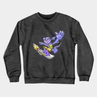 Alien Skater Crewneck Sweatshirt